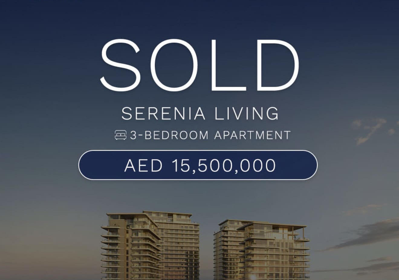 3BR Apartment | | Serenia living Palm Jumeirah 3-bedroom off-plan apartment with sea view in Palm Jumeirah Dubai